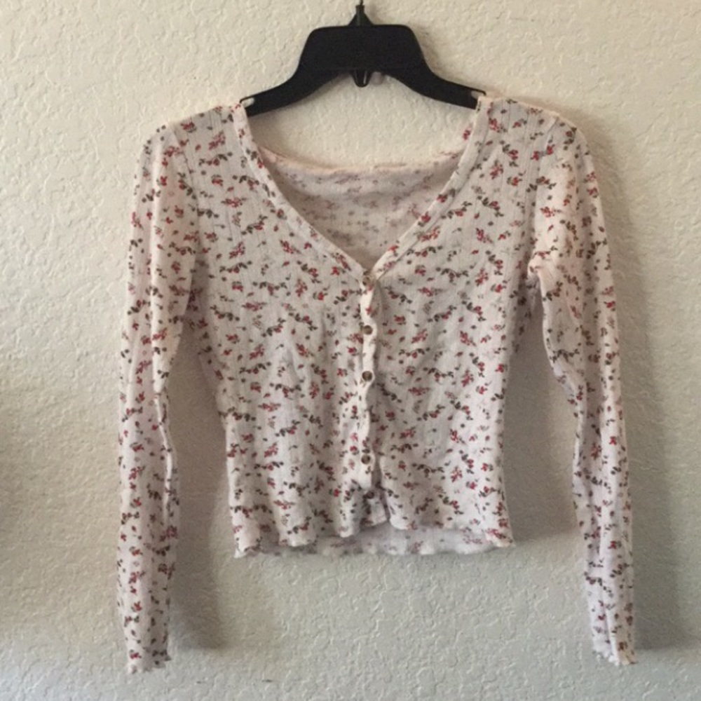 cute floral crop top